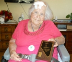 Award presented to Jean Johnson